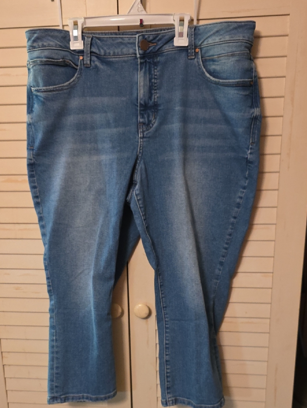 Everflex High Rise Plus Crop Jeans